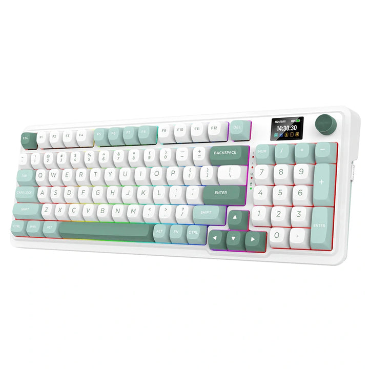 Redragon K719 Pro LCD Screen RGB 3-modes Wireless Mechanical Keyboard