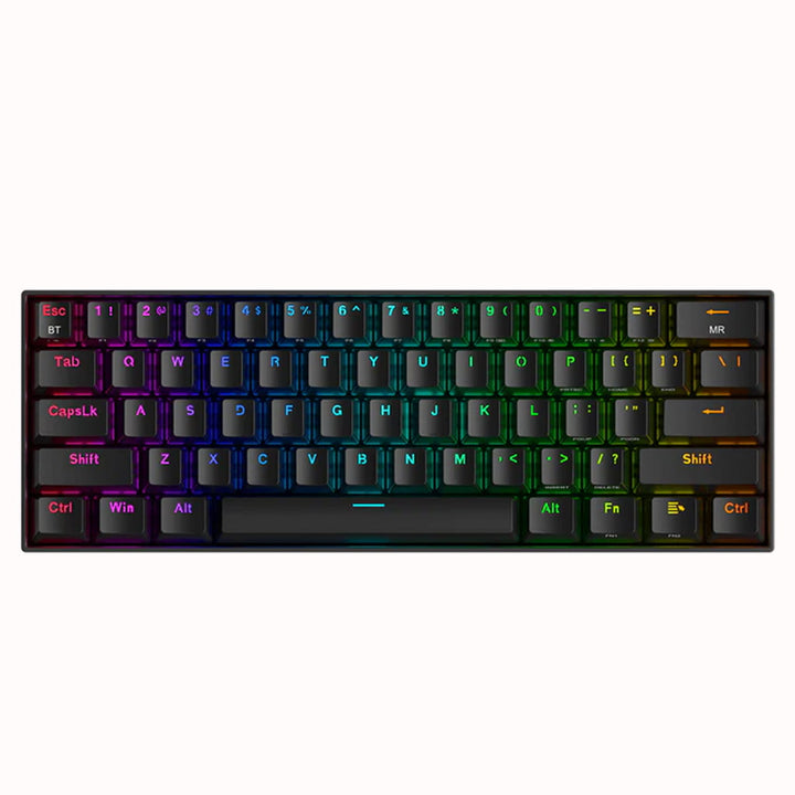 Redragon K530 Draconic pro 60% compact TKL RGB wireless mechanical gaming keyboard in black