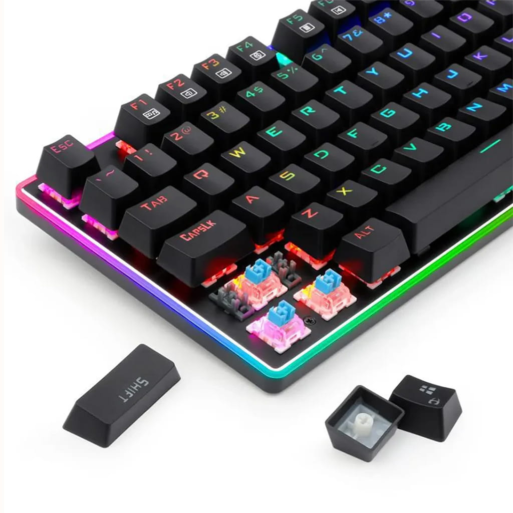K595 Redragon K595 Ratri RGB Mechanical Gaming Keyboard – Technoo