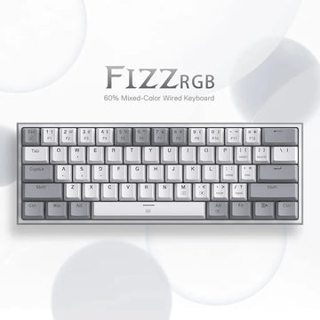 Redragon FIZZ K617 60% RGB Mechanical Keyboard with Red Switches Redragon