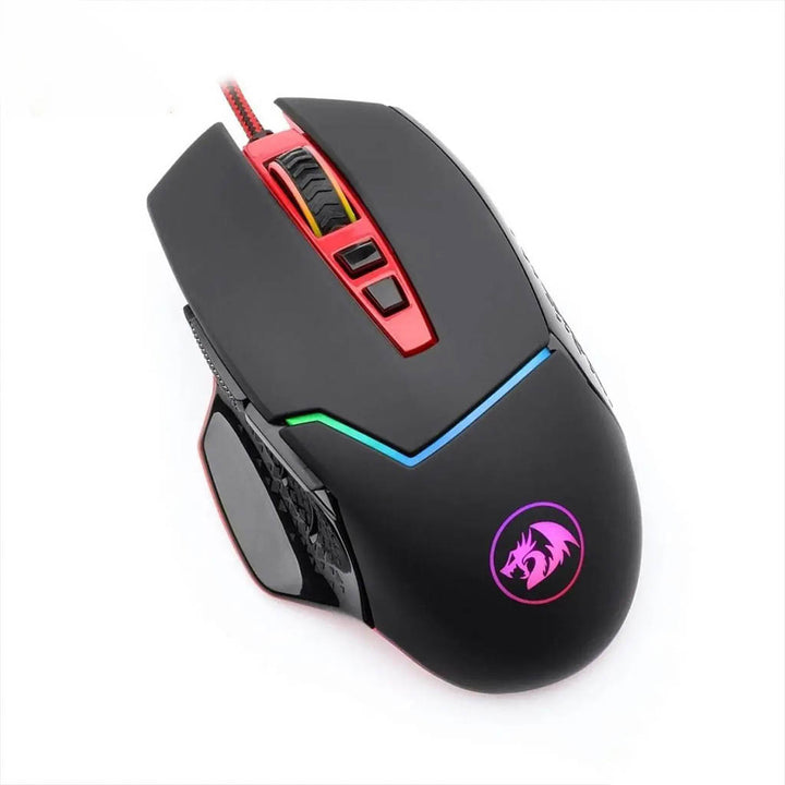 Redragon M907 RGB Inspirit Black RGB 8 Programable Button Gaming Mouse