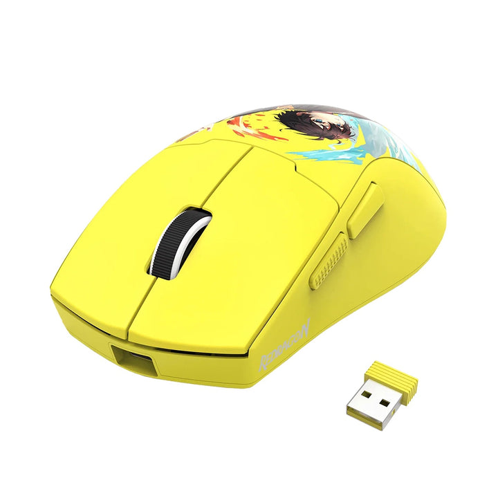Redragon M918 AKB-Pro 1K Hz 3-Modes Wireless Anime Gaming Mouse
