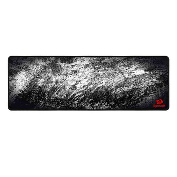 Gaming mouse pad with abstract design and Redragon logo on a white background