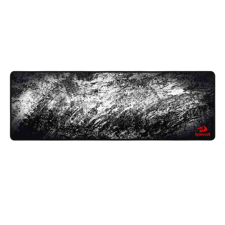 Gaming mouse pad with abstract design and Redragon logo on a white background