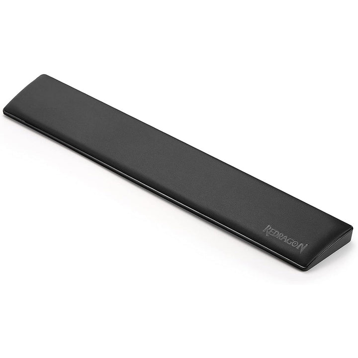Black computer keyboard tray with 'Redragon' branding on a white background