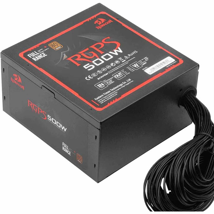 Redragon RGPS GC PS001 500w 80 Plus Bronze Power Supply