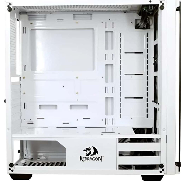 Redragon Wheel Jack GC-606 White Game Case With 3rgb Fan