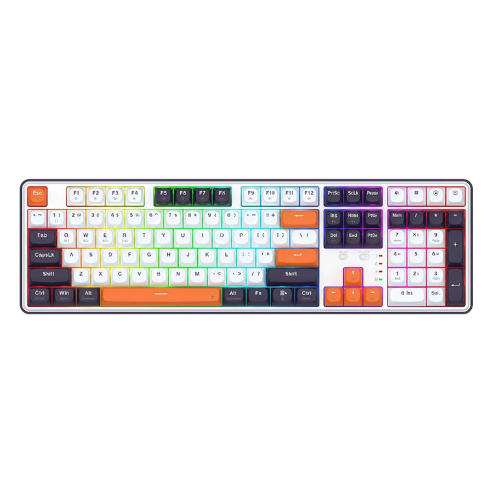  Redragon Wyvern K689 PRO Wireless Mechanical Keyboard. Tri-color design full-size layout and mechanical keys.