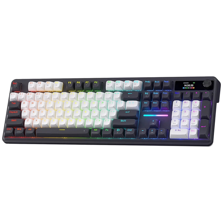Redragon Terraflare K762 Pro Wireless Mechanical Keyboard with LED Screen