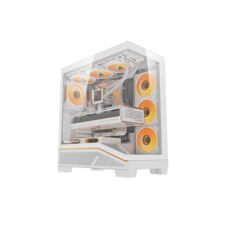DARKFLASH K430 White ATX Gaming Case 360mm AIO