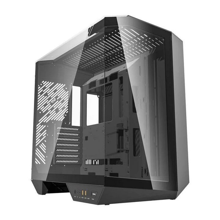 DarkFlash DY470 ATX Tower Case Black Without fans