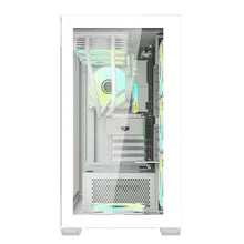 DarkFlash DLX4000 Mesh Selection E-ATX Tempered Glass PC Case - White