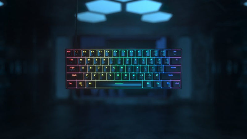 Fantech MAXFIT61 60% Rgb Mechanical Gaming Keyboard - Black