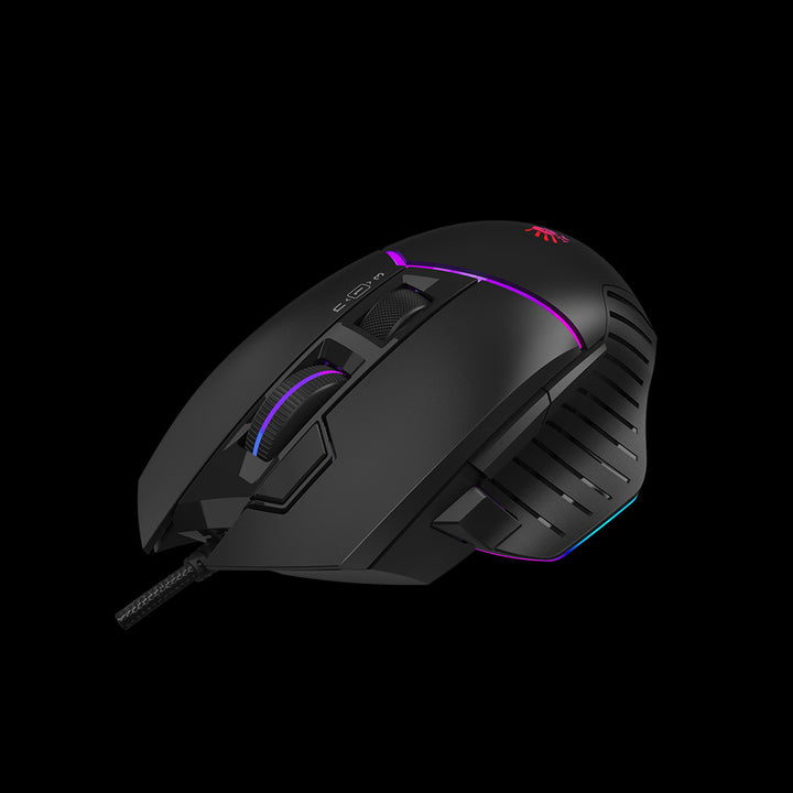 Bloody W95 Max Extra Fire Gaming Mouse - Stone Black - Ultra Core Activated
