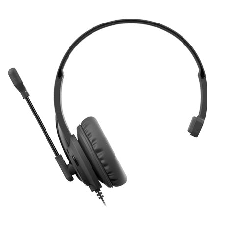 A4Tech HS-11 Mono Noise Cancelling Unidirectional Mic & Headphone (Black)