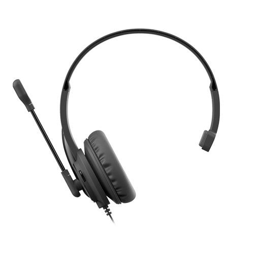 A4Tech HU-11 Mono - Noise Cancelling Unidirectional Mic Headphone (Black)