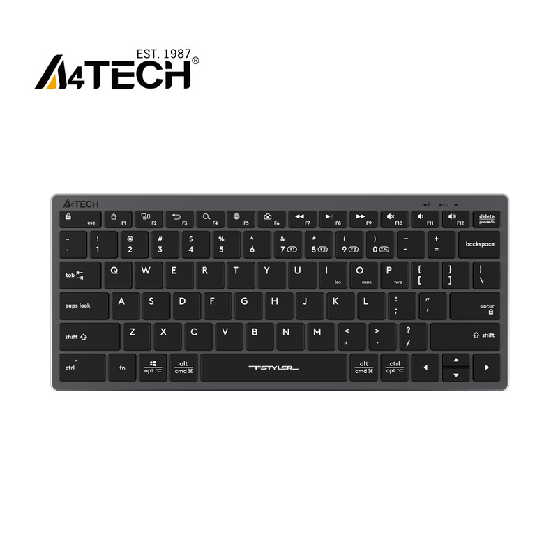 A4tech FBX51C Multi - Device Bluetooth & Wireless Computer Keyboard