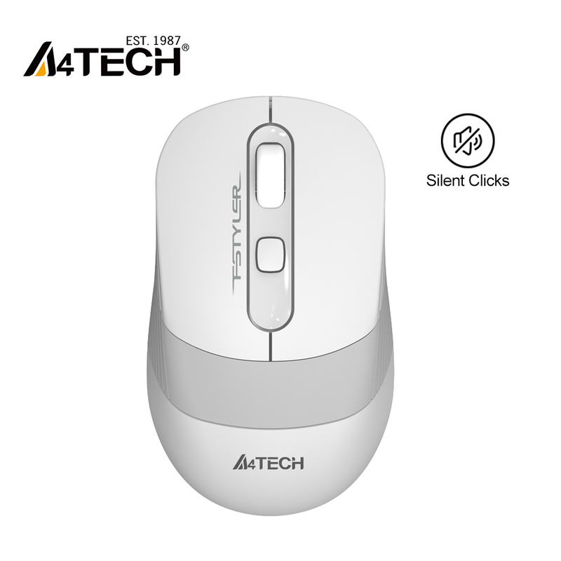 A4Tech FG10S Fstyler Silent Clicks Computer Wireless Mouse 