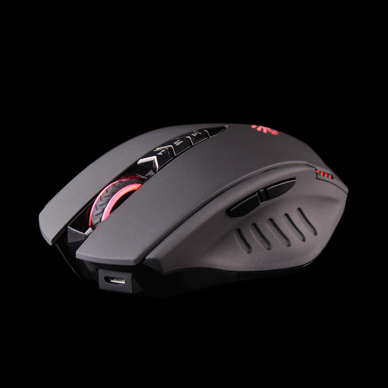 Bloody R80 Rechargeable Wireless Gaming Mouse (Black)