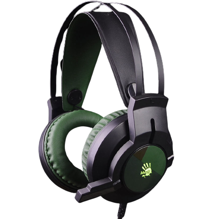 Bloody J437 Glare Gaming Headphones (Army Green) Price in Pakistan.