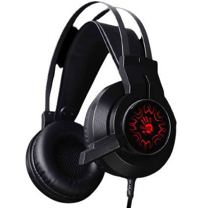 Bloody J437 Glare Gaming Headphones (Black) Price in Pakistan.