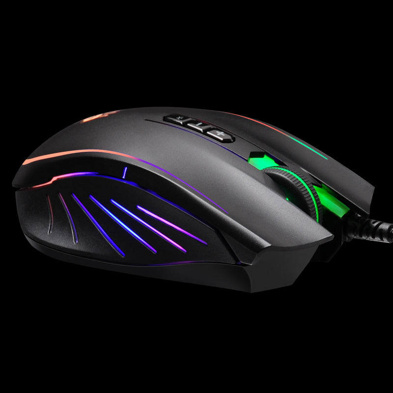 Bloody Q81 Metal Feet Neon X-Glide Gaming Mouse