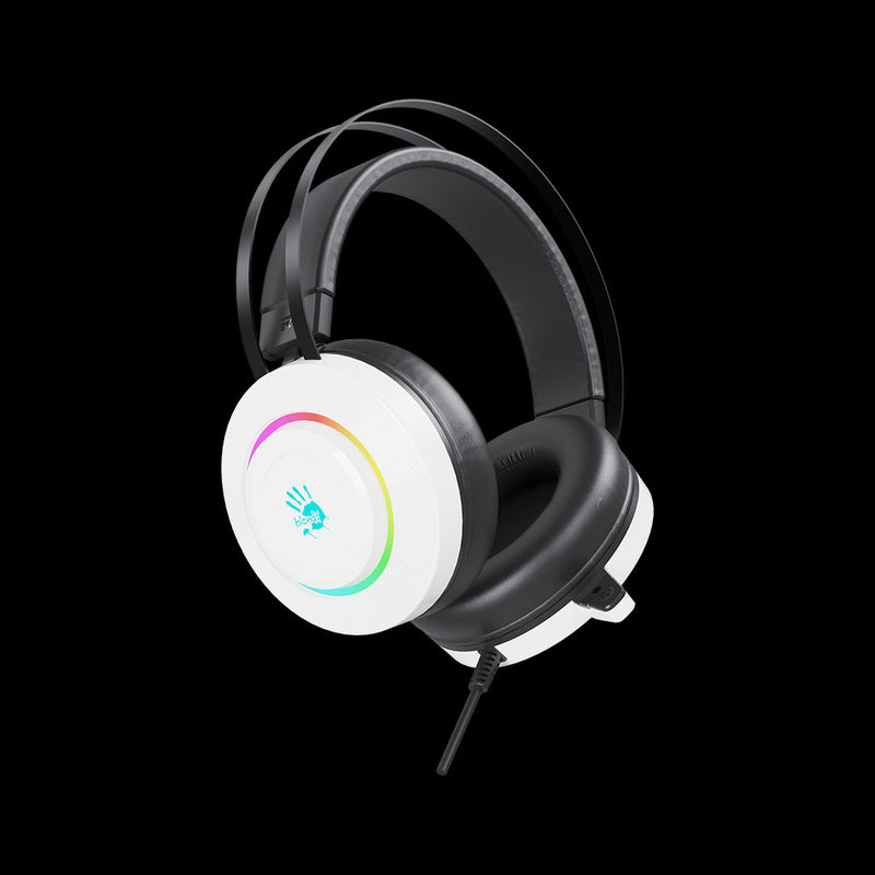 Bloody G521 7.1 Surround Sound Gaming Headphone (White)