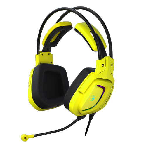 Bloody G575 7.1 Surround Sound Gaming Headphones (Punk Yellow) Price in Pakistan.