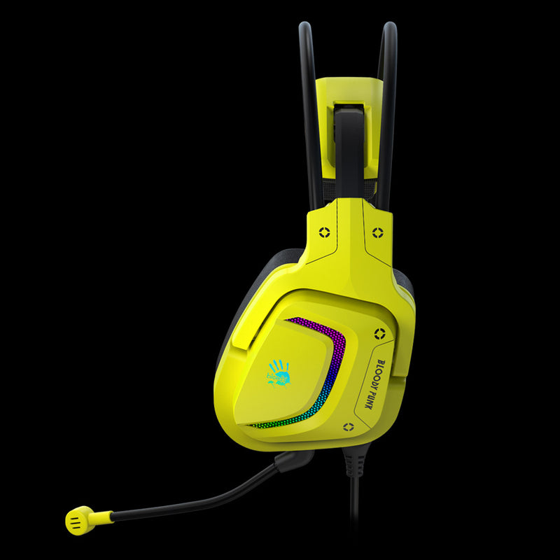 Bloody G575 7.1 Surround Sound Gaming Headphone (Punk Yellow)