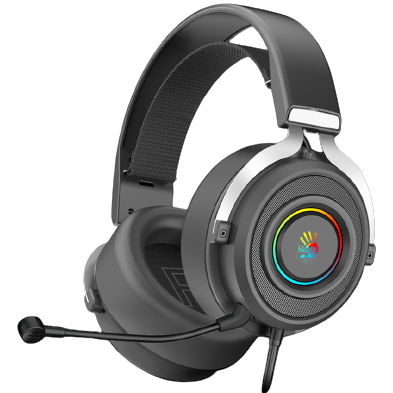 Bloody G535 7.1 Surround Sound Gaming Headphones (Black/Silver) Price in Pakistan