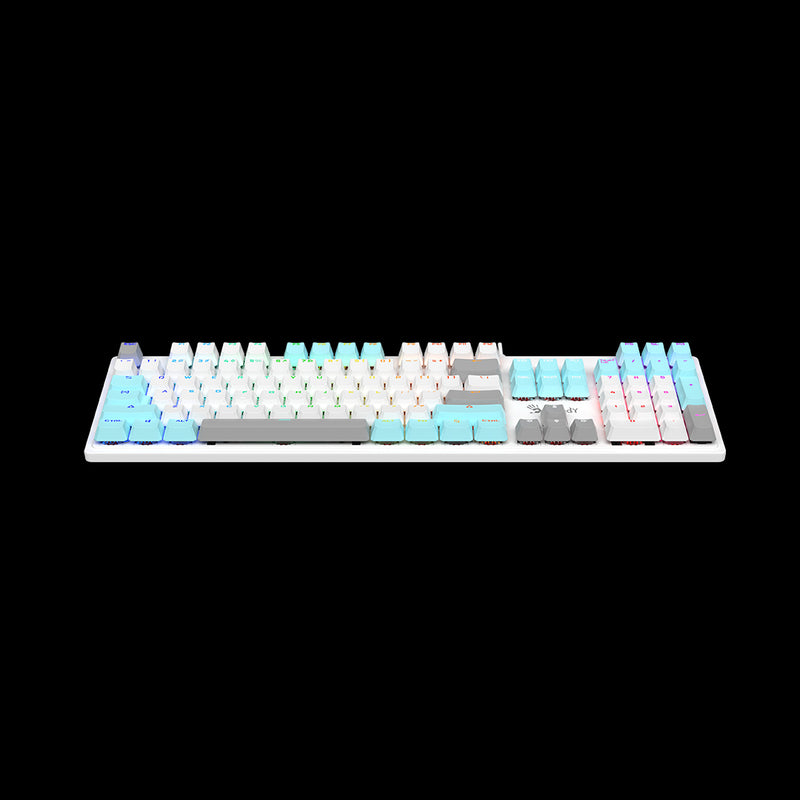 Bloody S510N Mechanical Gaming Keyboard - Brown Switch (White)