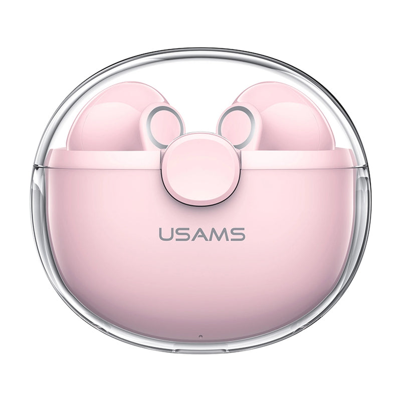 Usams BU12 Tws Earbuds Bluetooth Handsfree BU Series (Pink)