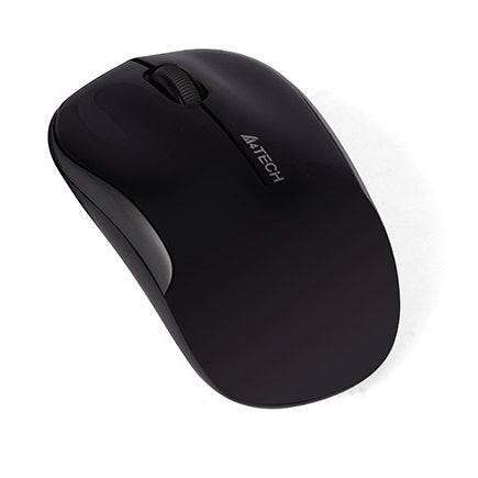 A4Tech G3-300NS Silent Clicks Computer Wireless Mouse (Black)