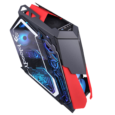 Bloody GH-30 Rogue Mid Tower Tempered Glass Gaming PC Case – Technoo