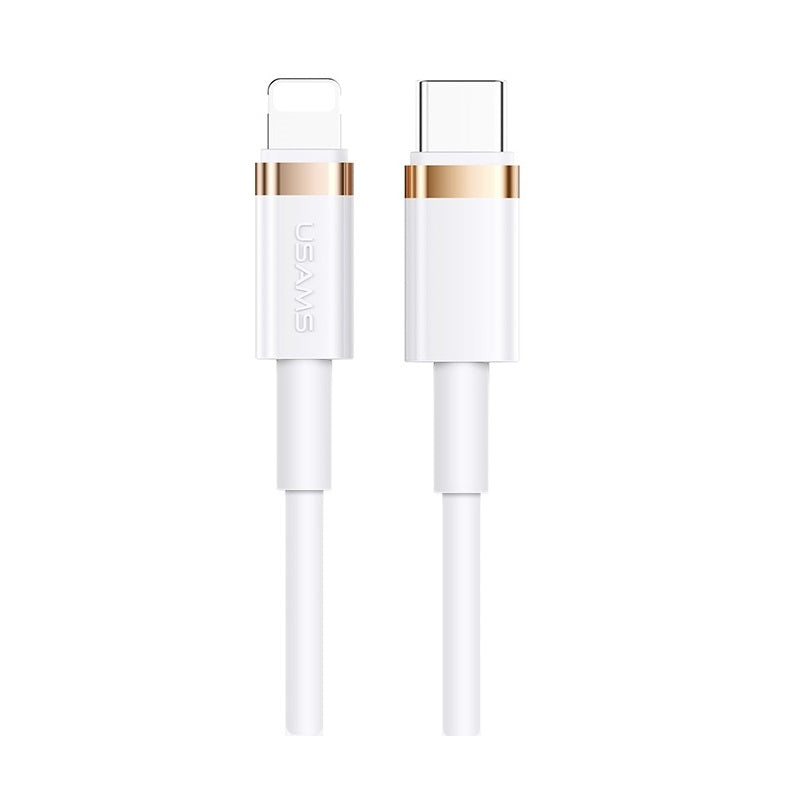 USAMS US-SJ484 U63 Lightning 20W PD Fast Charging Type C Data Cable 1.2m