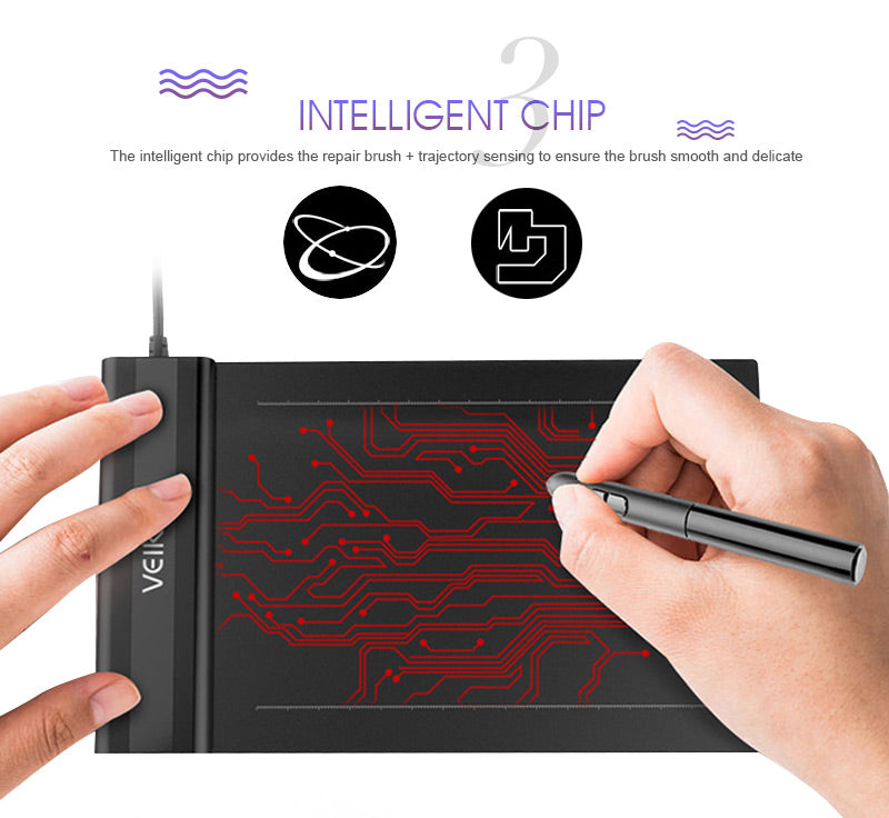 VEIKK S640 6x4 inch Drawing Tablet Computer Graphics Tablets