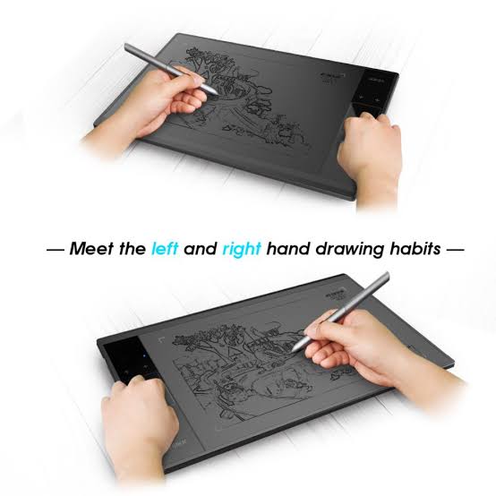 VEIKK A30 Drawing Tablet 10x6 Inch Graphics Tablet with Battery-Free Pen and 8192 Professional Levels Pressure