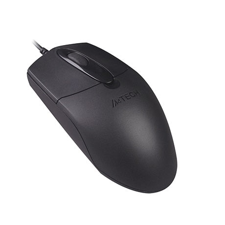 A4Tech OP-720S Optical Silent Clicks Computer Mouse - Black