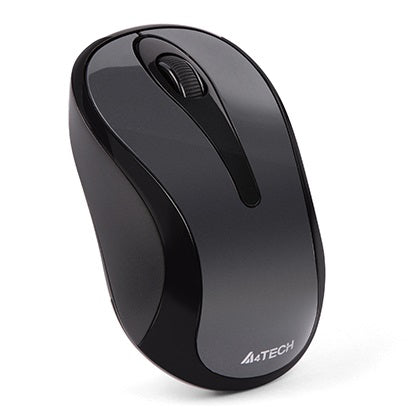A4Tech G3-280NS Silent Click Computer Wireless Mouse (Glossy Grey)