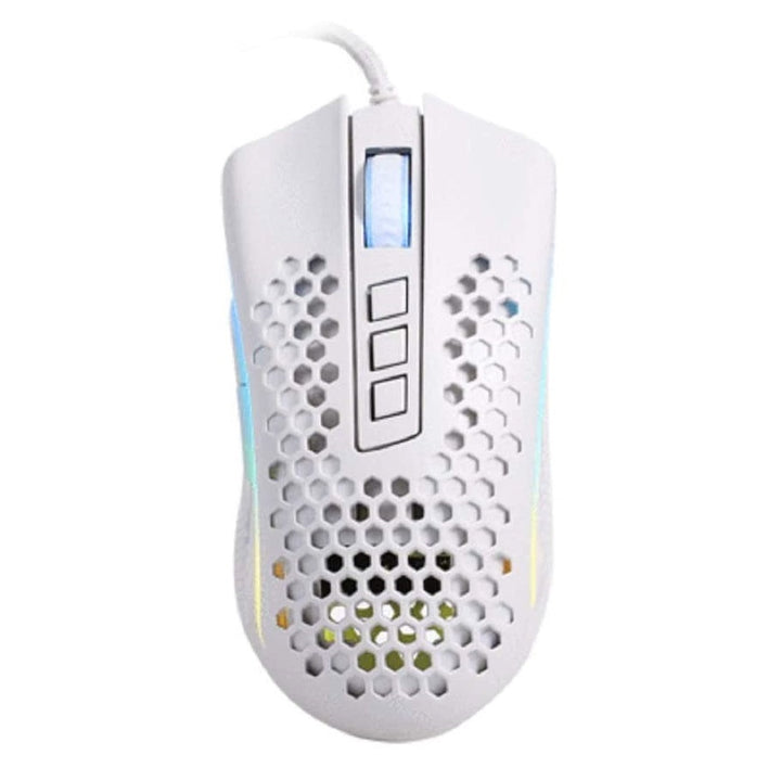 Redragon M808 Storm Lunar RGB Gaming Mouse White Price in Pakistan