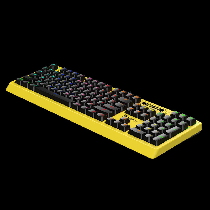 Bloody B810rc RGB Mechanical Gaming Keyboard (Punk Yellow)