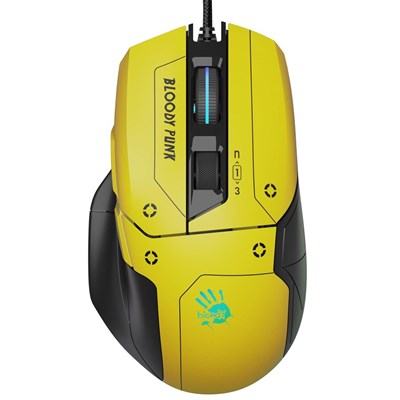 Bloody W70 Max (Punk Yellow) RGB Gaming Mouse Price in Pakistan