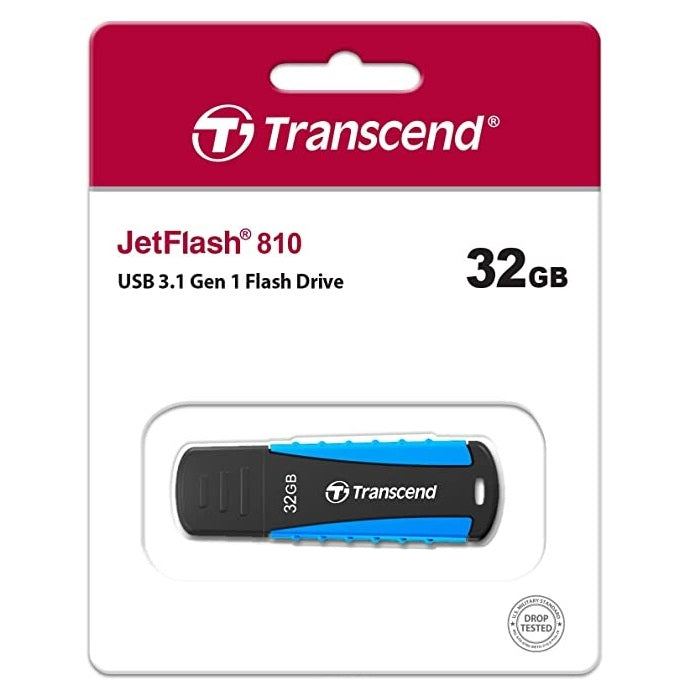 Transcend 32GB JetFlash 810 USB 3.0 Flash Drive