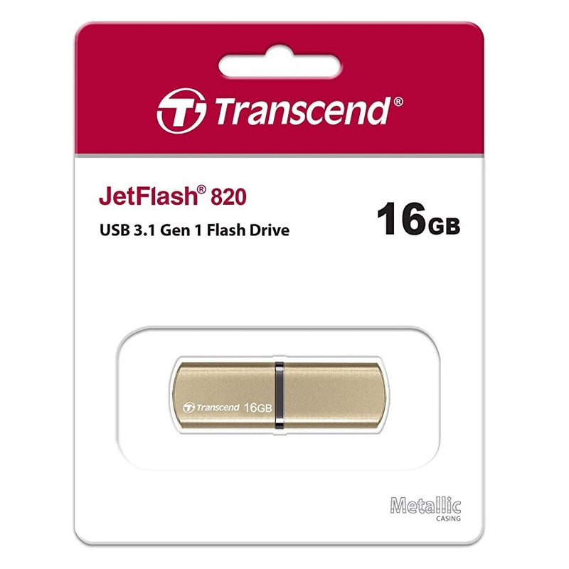 Transcend 16GB JetFlash 820 USB 3.0 Flash Drive
