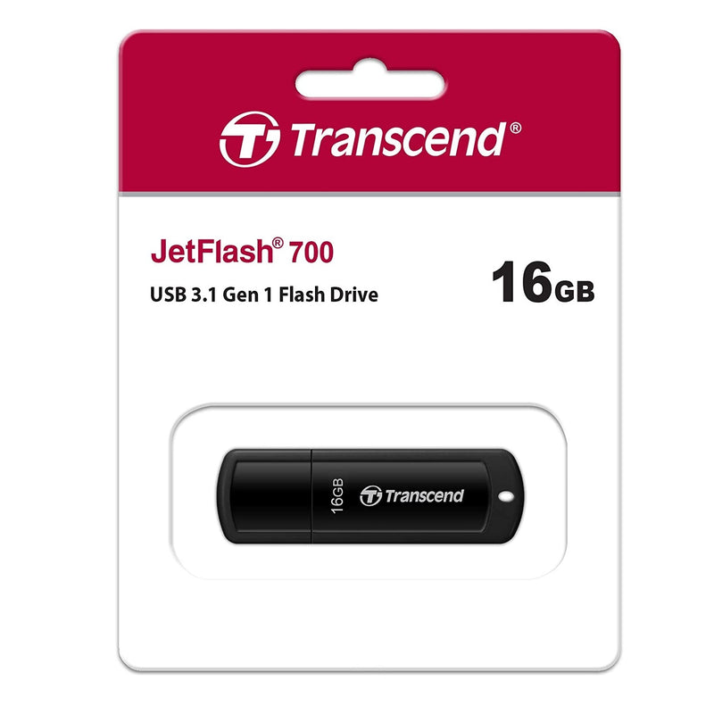 Transcend 16GB JetFlash 700 USB 3.1 Flash Drive