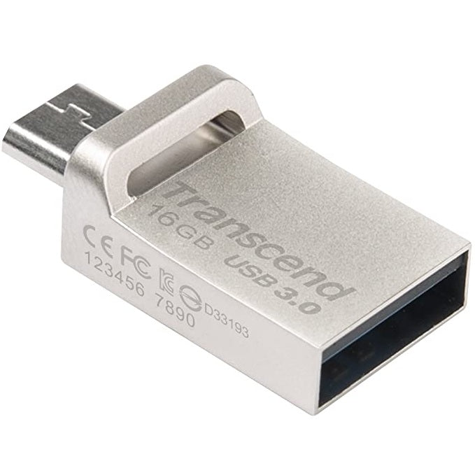 Transcend 16GB Jetflash 880S OTG USB 3.0 Flash Drive