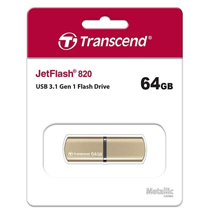 Transcend 64GB JetFlash 820 USB 3.0 Flash Drive