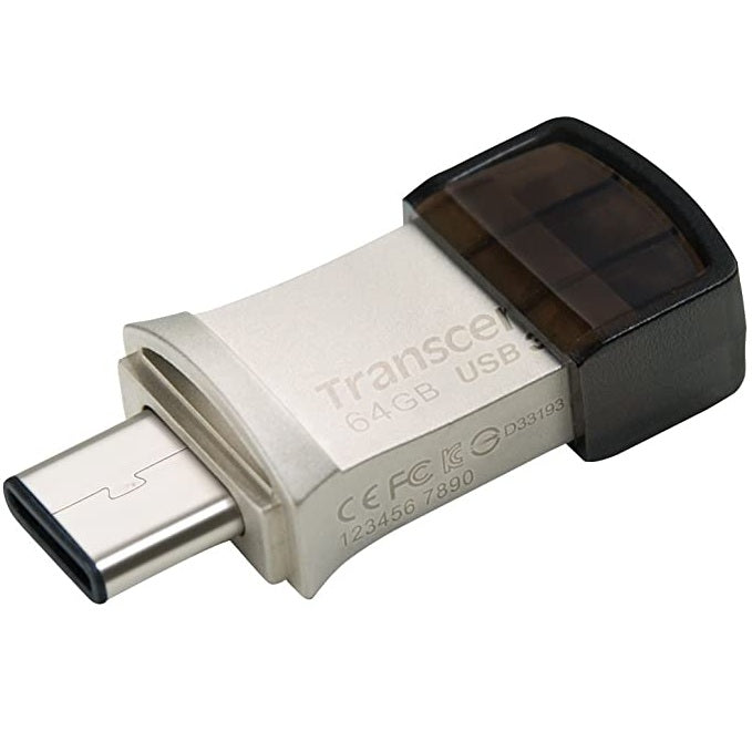 Transcend 64GB JetFlash 890 USB Type C Flash Drive