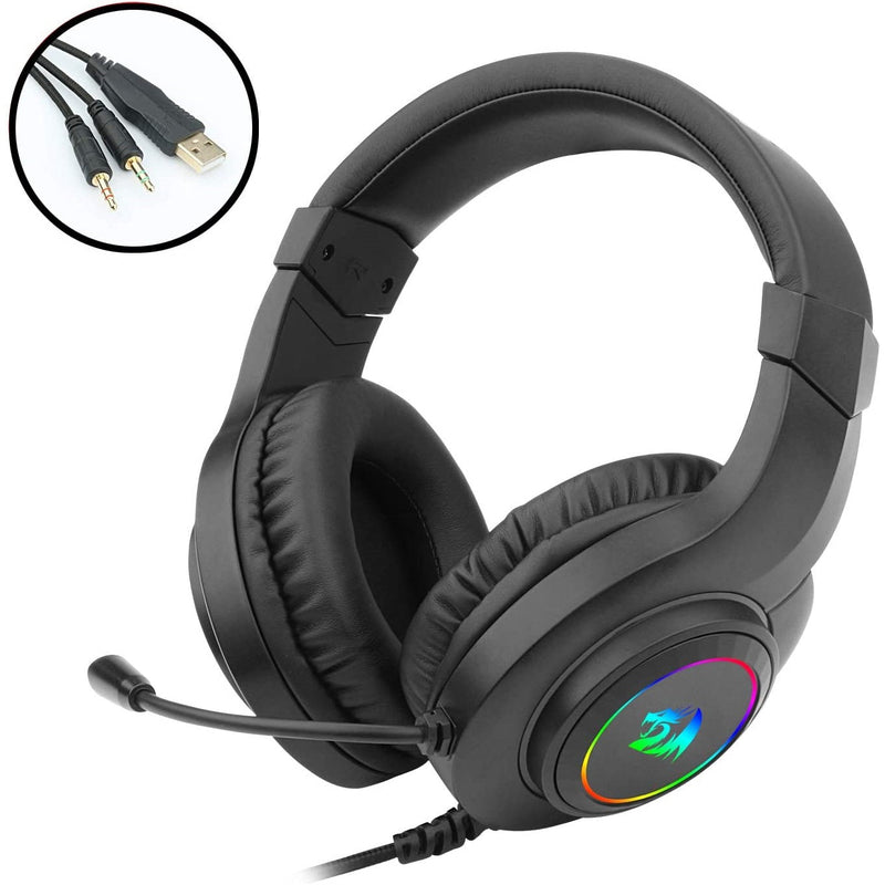 Redragon H260 Hylas RGB Gaming Headphone