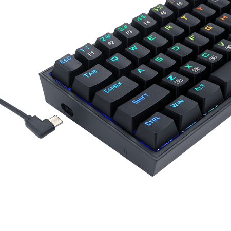Redragon K631 Castor 65% Wired RGB Mechanical Gaming Keyboard